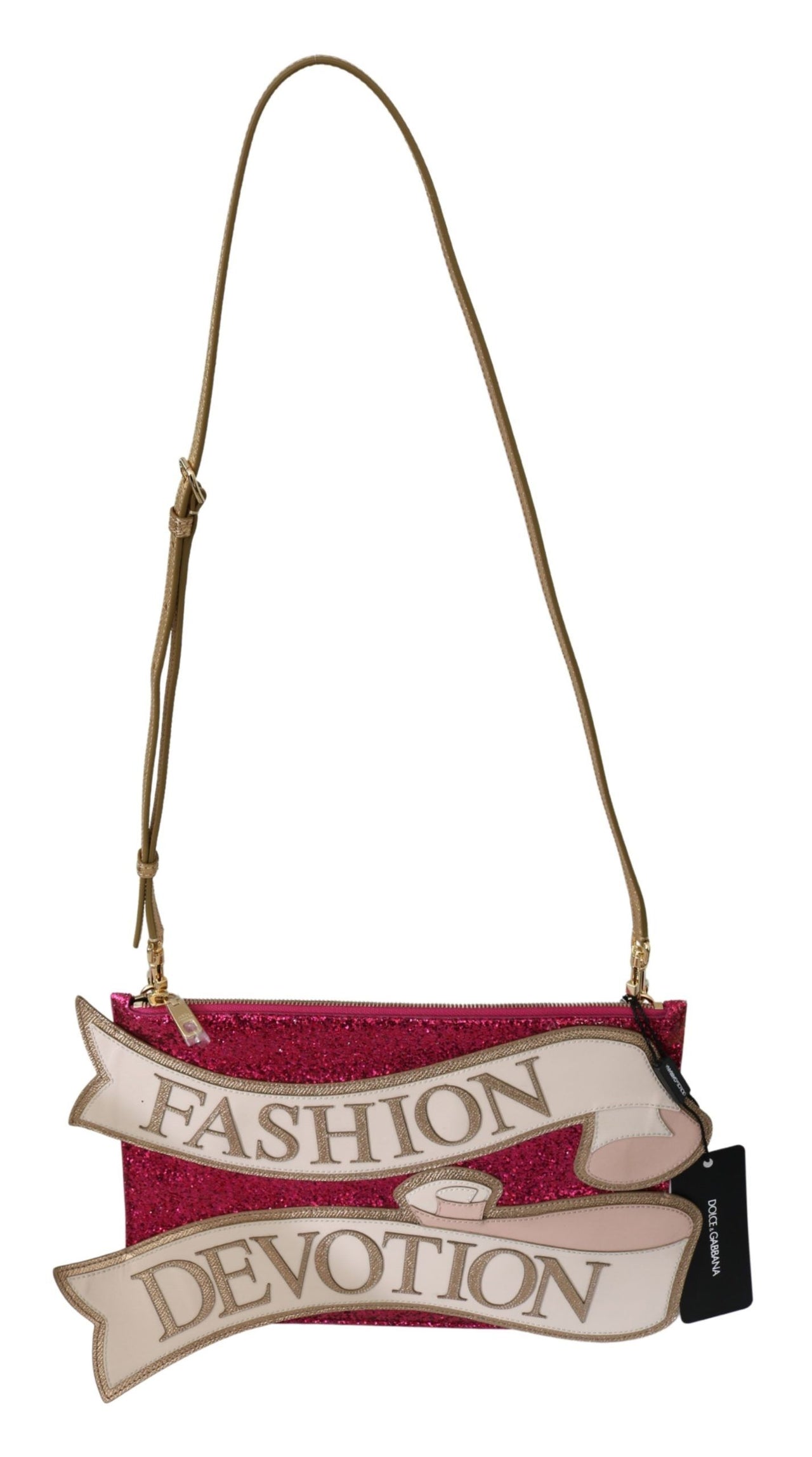 Dolce & Gabbana - Canvas Pink Shoulder Bag