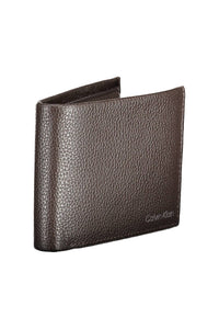 Thumbnail for Calvin Klein Brown Leather Men Wallet