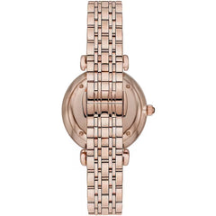 Luxour, Emporio Armani Elegant Rose Gold-Tone Ladies Watch, 