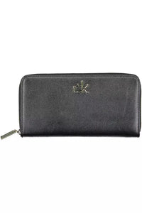 Thumbnail for Calvin Klein Black Polyvinylchloride Women Wallet