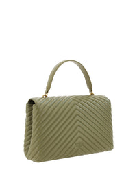 Thumbnail for PINKO Emerald Elegance Calf Leather Handbag