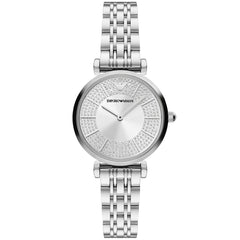 Luxour, Emporio Armani Silver Women Watch, 