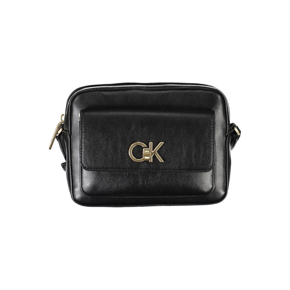 Luxour, Calvin Klein Black Polyester Handbag, 