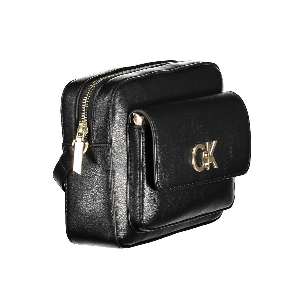 Luxour, Calvin Klein Black Polyester Handbag, 