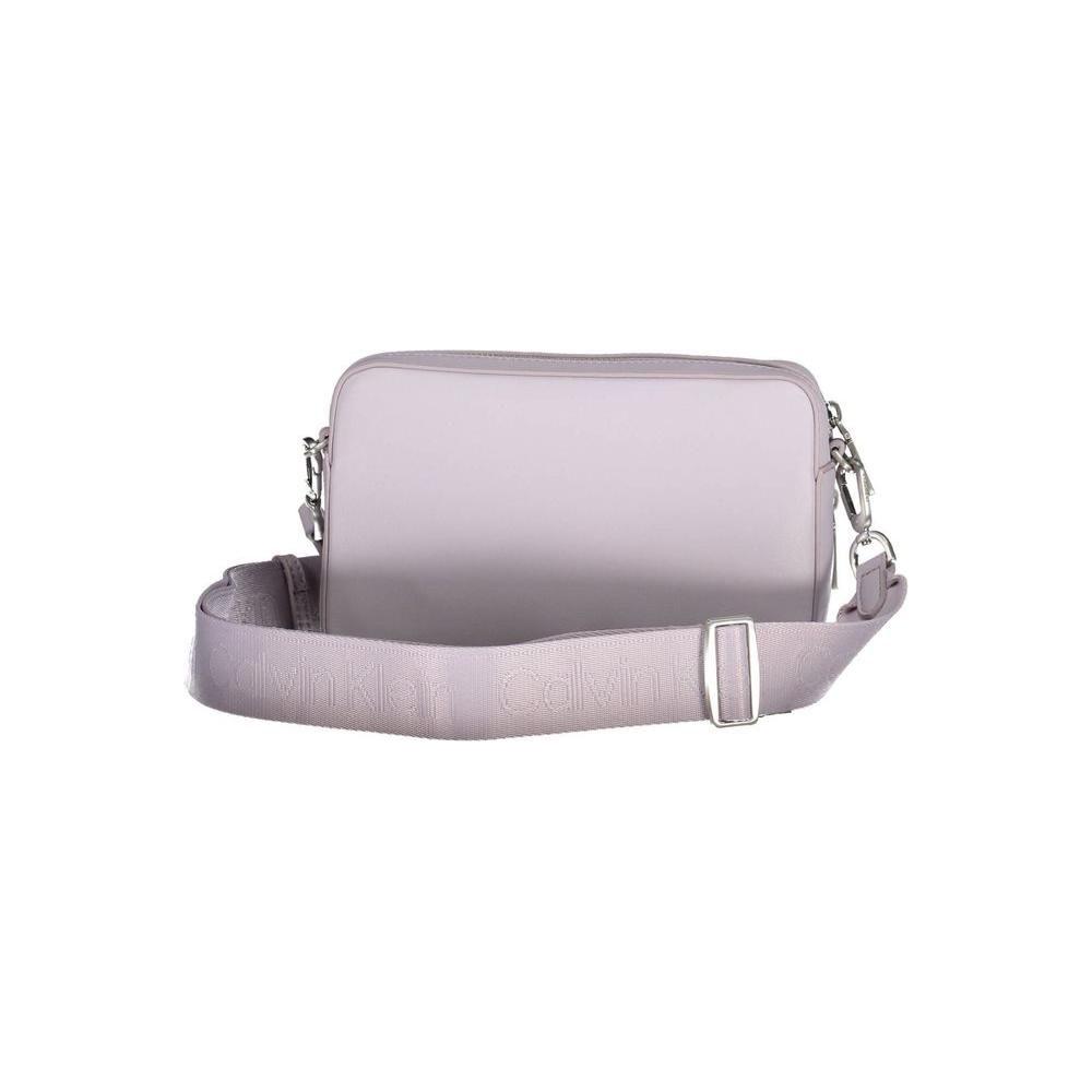 Luxour, Calvin Klein Purple Polyester Handbag, 