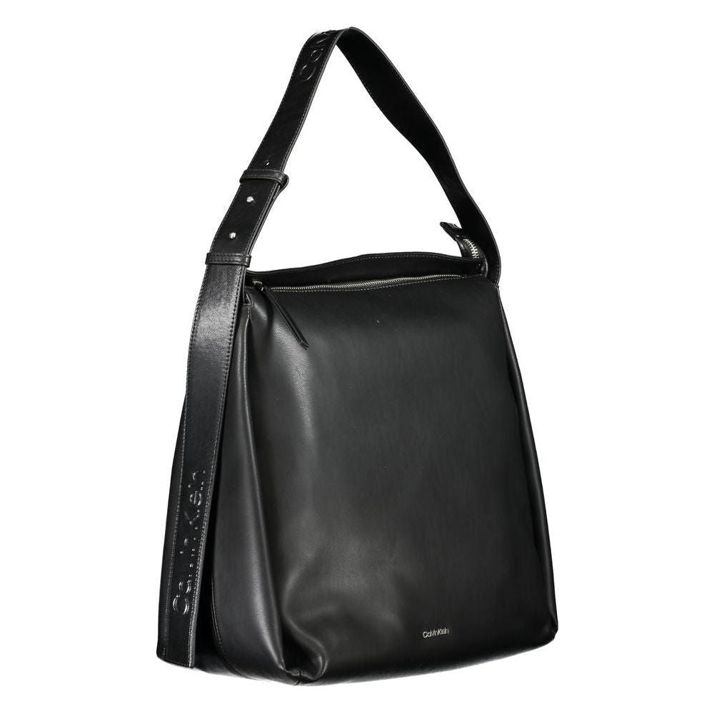 Luxour, Calvin Klein Black Polyester Handbag, 