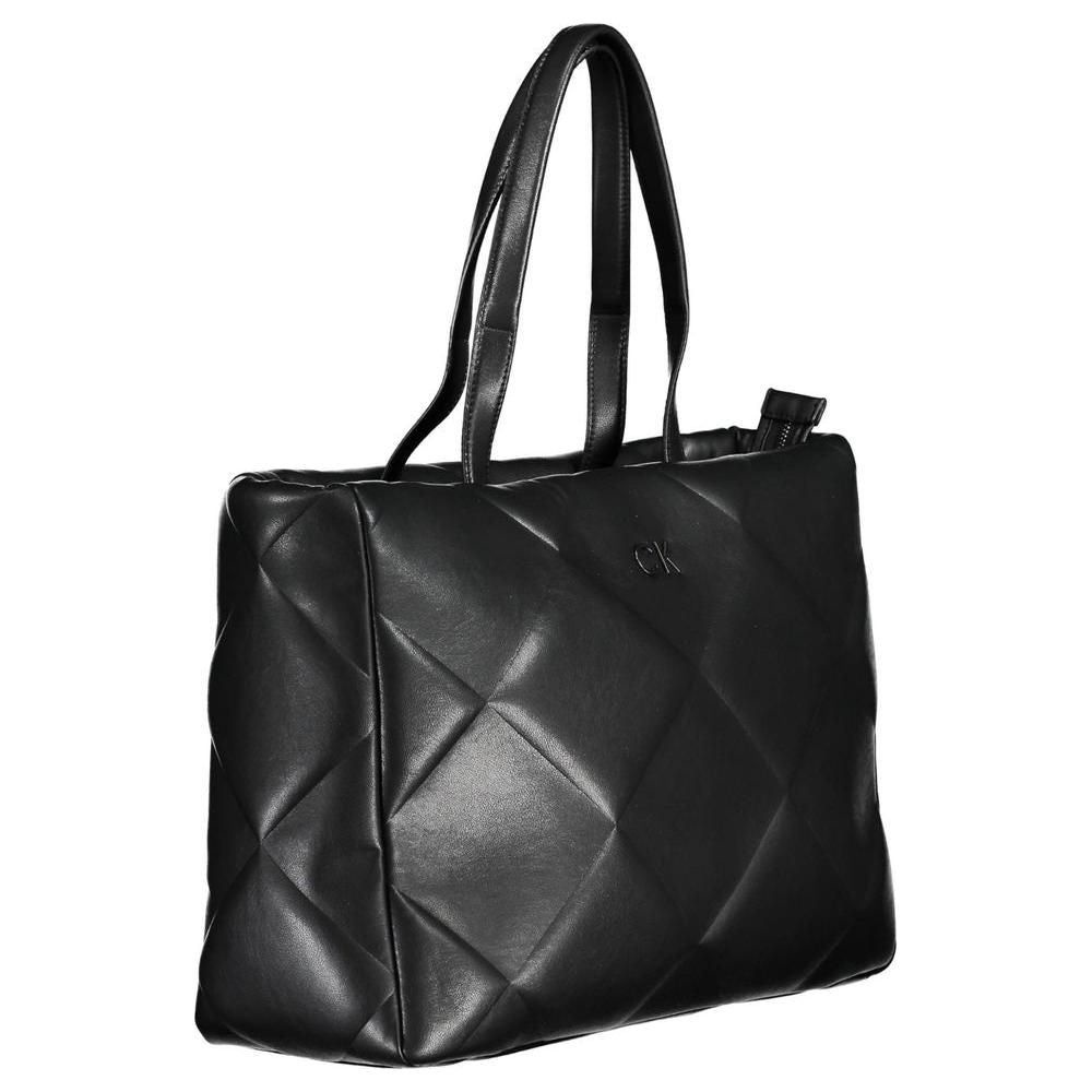 Luxour, Calvin Klein Black Polyester Handbag, 