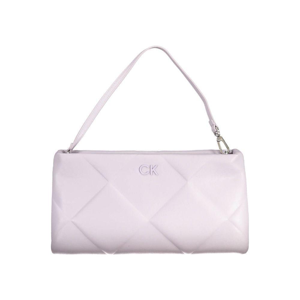 Luxour, Calvin Klein Purple Polyester Handbag, 