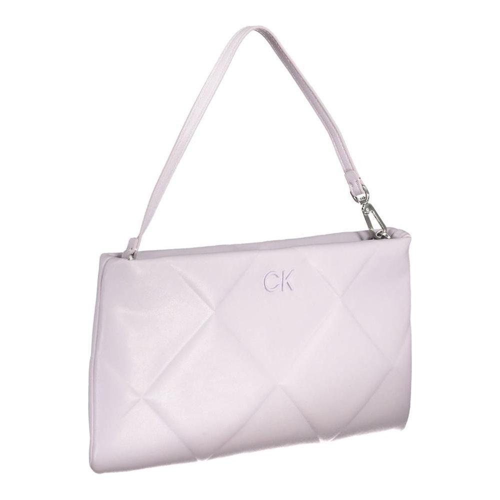 Luxour, Calvin Klein Purple Polyester Handbag, 