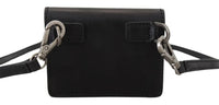 Thumbnail for Luxour, Dolce & Gabbana Black Leather Bifold Shoulder Sling Women Wallet, 