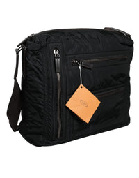 Thumbnail for Tod's Black Canvas Pockets Crossbody Strap Shoulder Bag