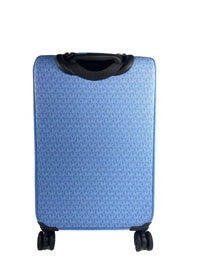 Thumbnail for Michael Kors Travel Small Pacific Blue Signature Trolley Rolling Suitcase Carry On