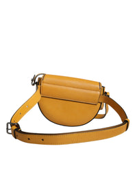 Thumbnail for Luxour, Brunello Cucinelli Light Brown Leather Logo Waist Strap Sling Bag, 