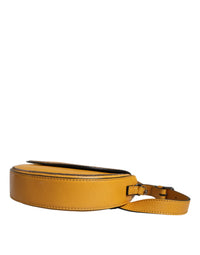 Thumbnail for Luxour, Brunello Cucinelli Light Brown Leather Logo Waist Strap Sling Bag, 