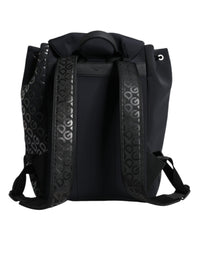 Thumbnail for Dolce & Gabbana Black DG Mania Neoprene Travel Back Pack Bag