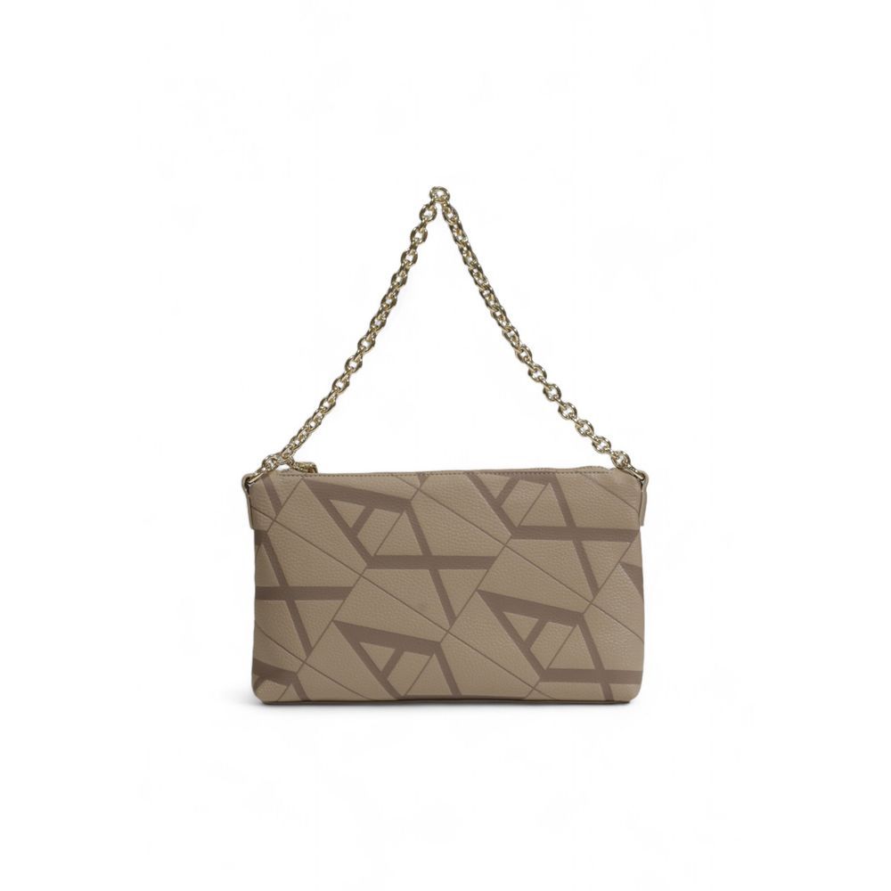 Luxour, Armani Exchange - Canvas Beige Shoulder Bag, 