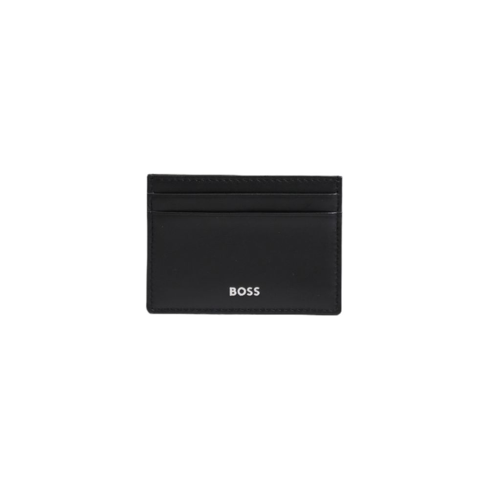 Luxour, Hugo Boss Black Synthetic Leather Wallet, 