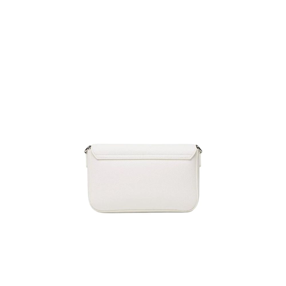 Luxour, Armani Exchange White Synthetic Leather Handbag, 