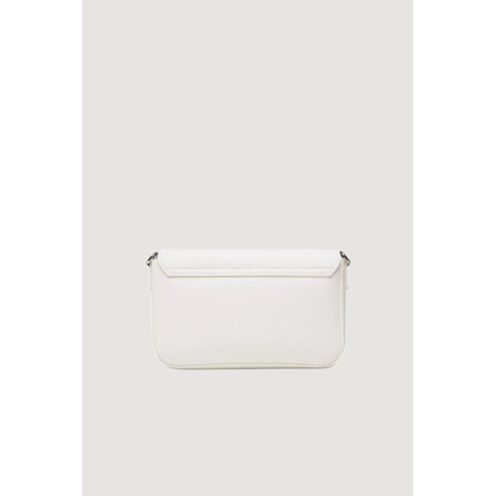 Luxour, Armani Exchange White Synthetic Leather Handbag, 