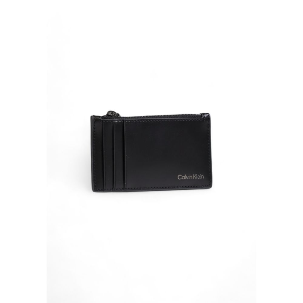 Luxour, Calvin Klein Black Leather Wallet, 