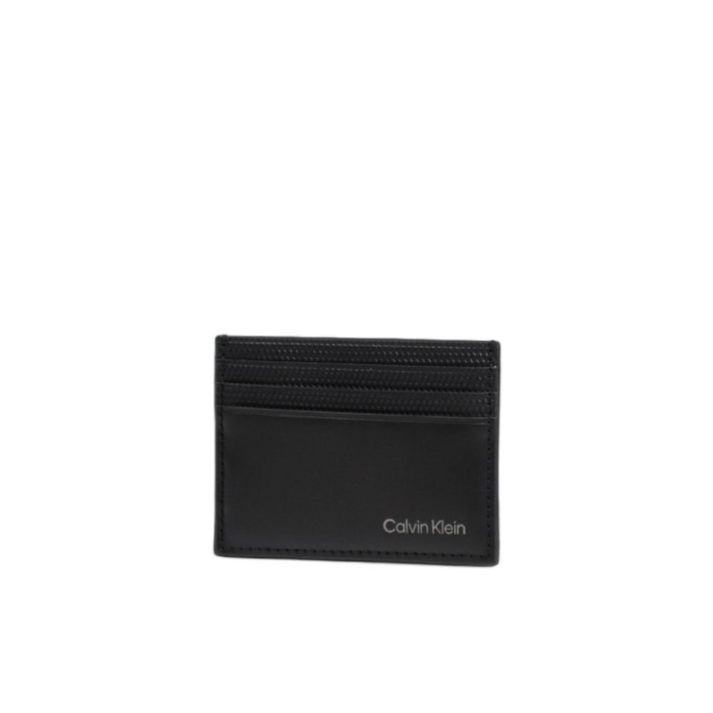 Luxour, Calvin Klein Black Leather Wallet, 