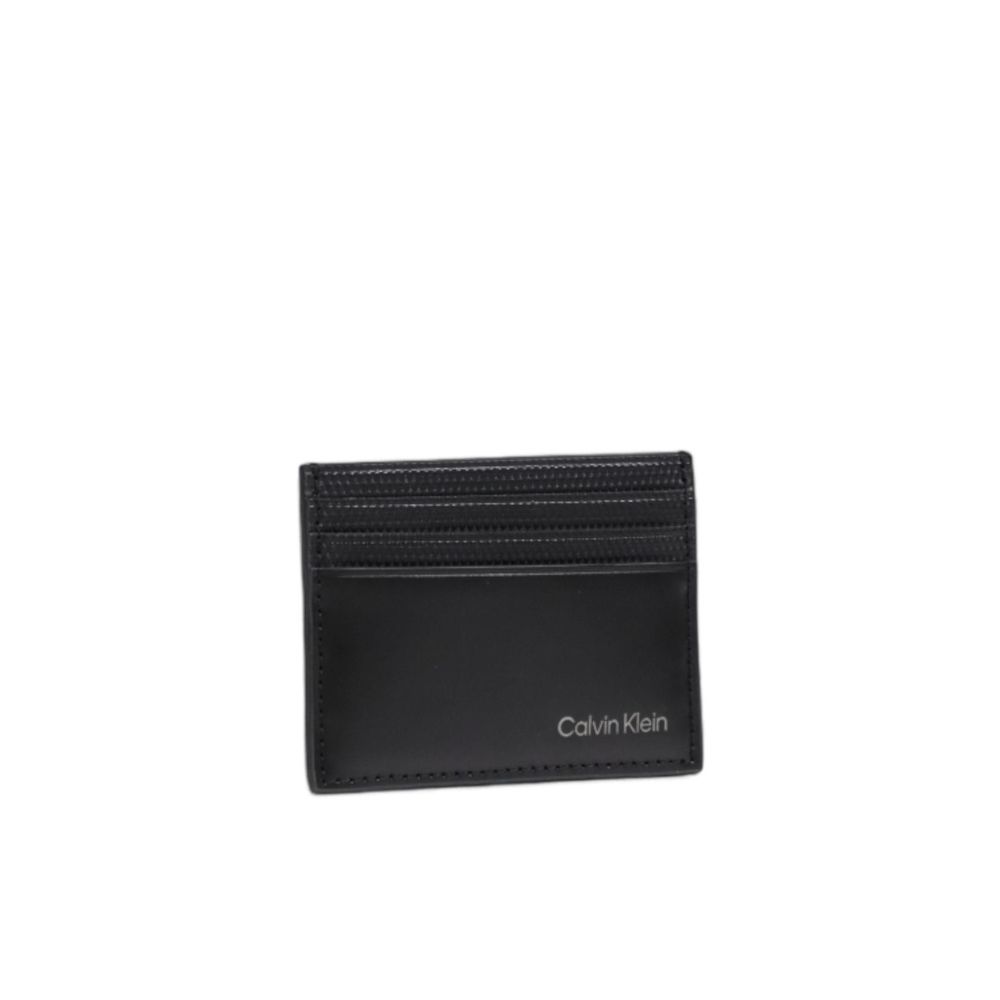 Luxour, Calvin Klein Black Leather Wallet, 