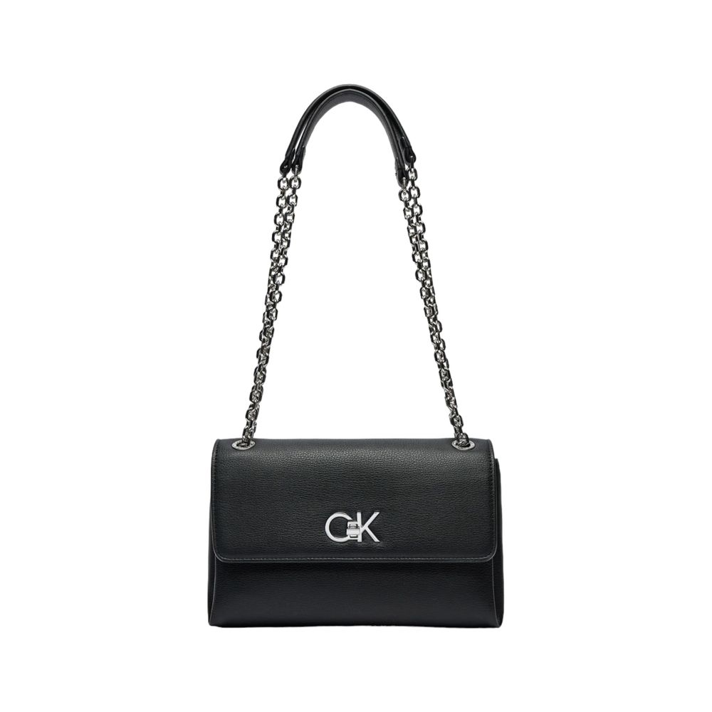 Luxour, Calvin Klein Black Polyethylene Handbag, 