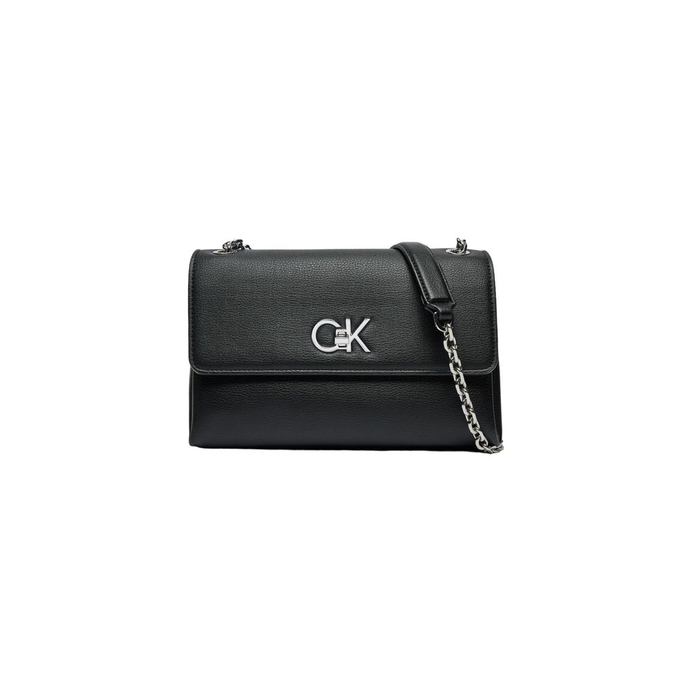 Luxour, Calvin Klein Black Polyethylene Handbag, 