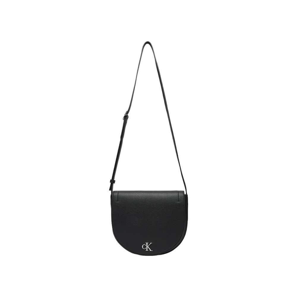 Luxour, Calvin Klein Jeans Black Recycled Polyester Handbag, 