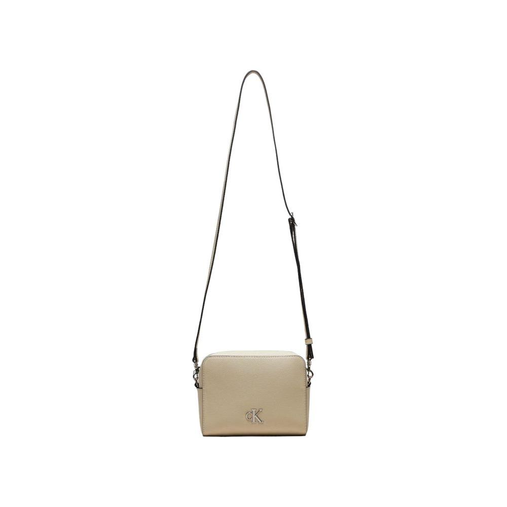 Luxour, Calvin Klein Jeans Beige Polyethylene Handbag, 