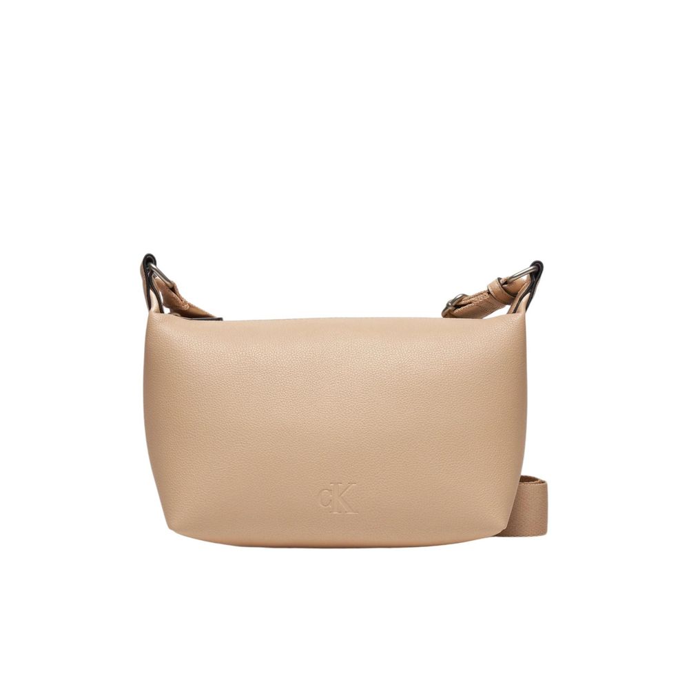 Luxour, Calvin Klein Beige Polyethylene Handbag, 