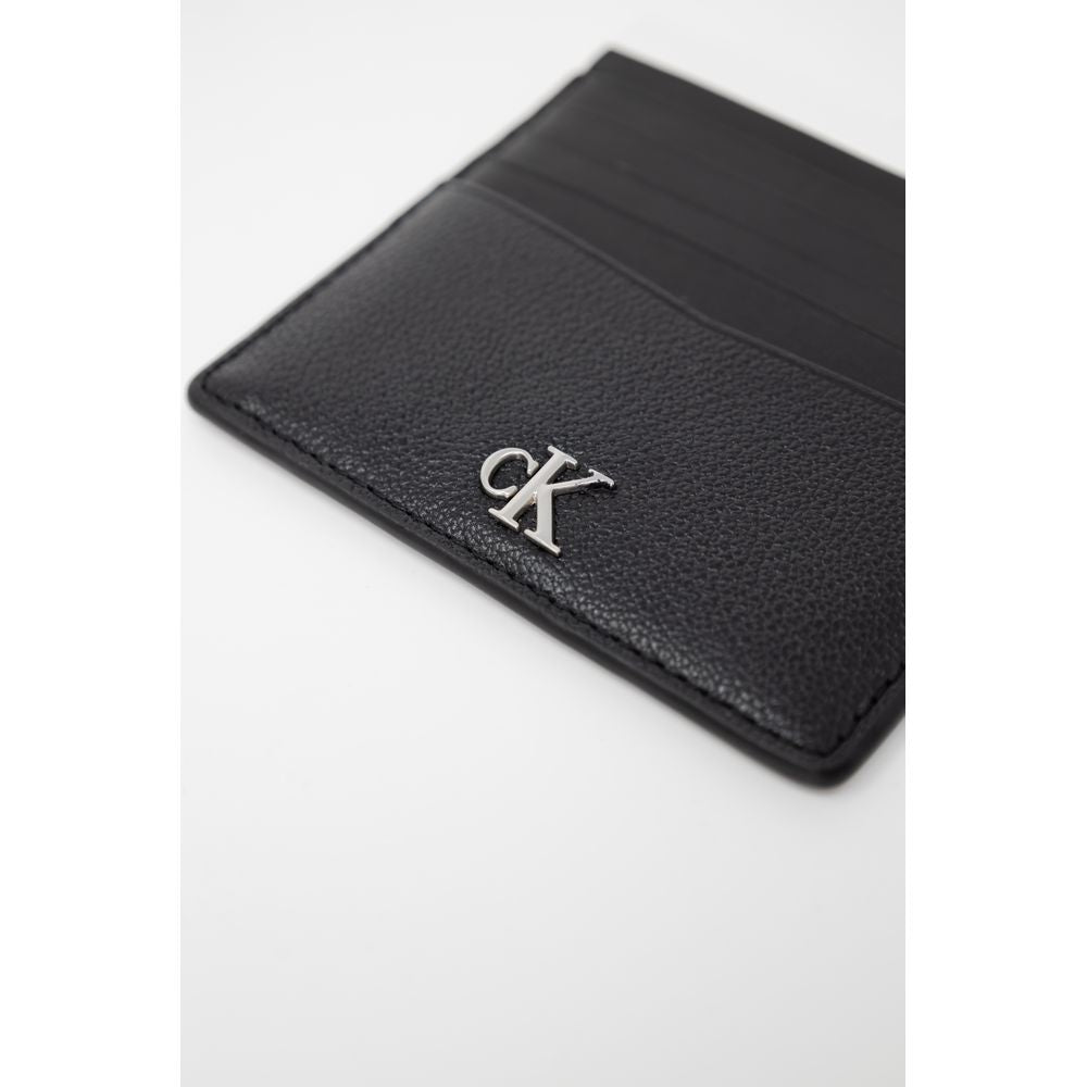 Luxour, Calvin Klein Black Leather Wallet, 