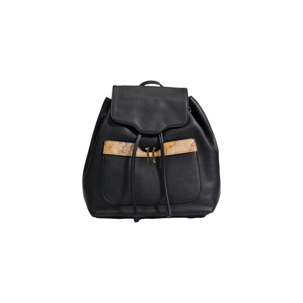 Luxour, Alviero Martini Prima Classe Black Polyethylene Backpack, 