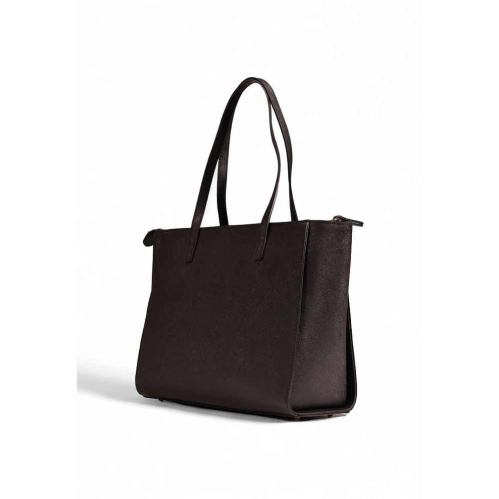 Luxour, Alviero Martini Prima Classe Black Polyethylene Handbag, 