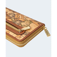 Thumbnail for Luxour, Alviero Martini Prima Classe Beige Leather Wallet, 