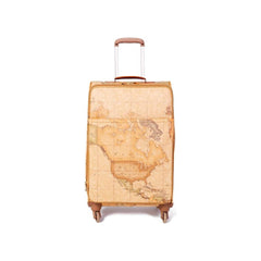 Alviero Martini Prima Classe Beige Cotton Luggage And Travel