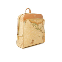 Thumbnail for Alviero Martini Prima Classe Beige Cotton Backpack