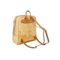 Thumbnail for Alviero Martini Prima Classe Beige Cotton Backpack