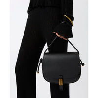 Thumbnail for PINKO Black Leather Crossbody Bag