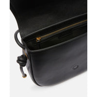 Thumbnail for PINKO Black Leather Crossbody Bag