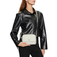 Thumbnail for Calvin Klein Jeans White Synthetic Leather Handbag