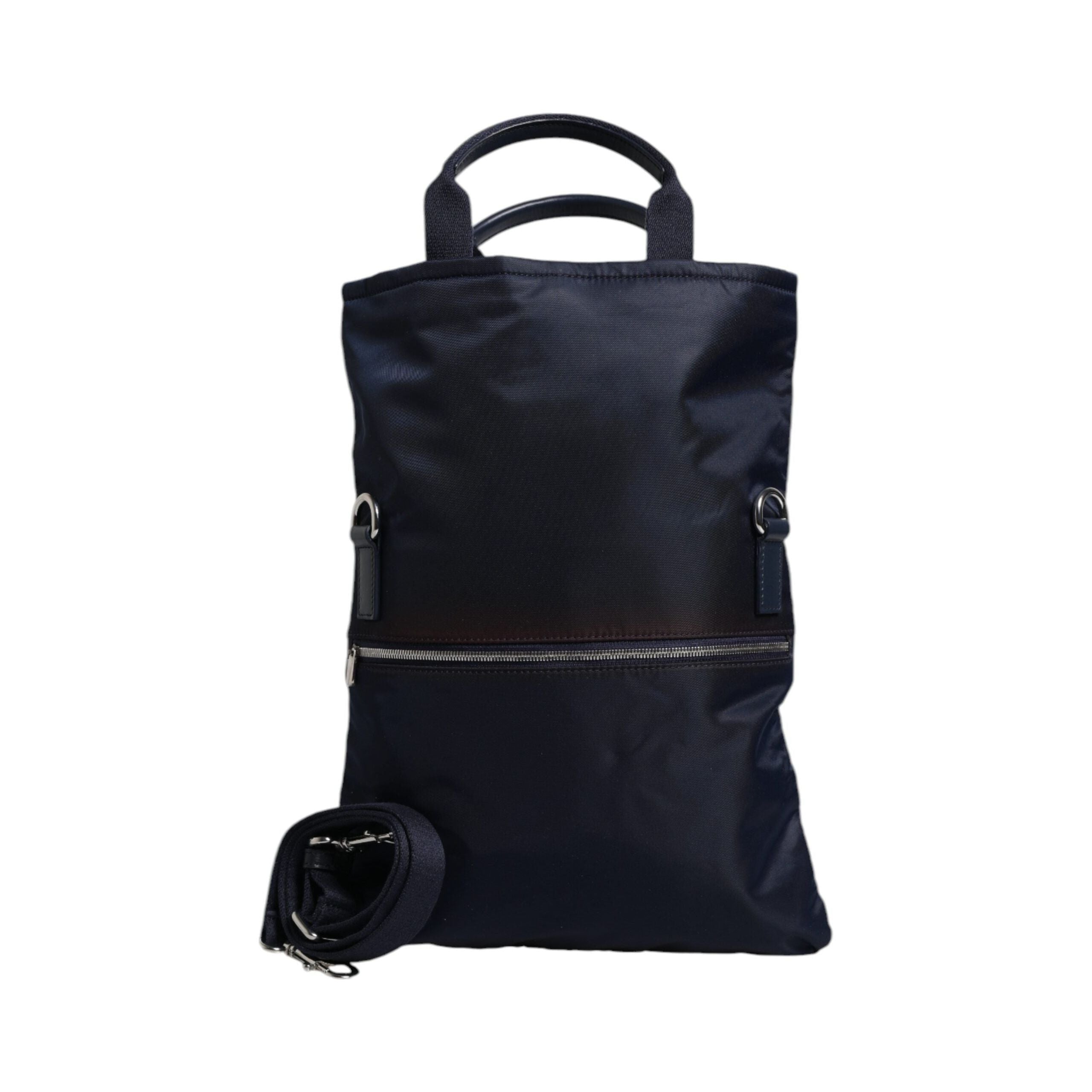 Luxour, Dolce & Gabbana Dark Blue Nylon Shoulder Baby Tote Diaper Bag, 