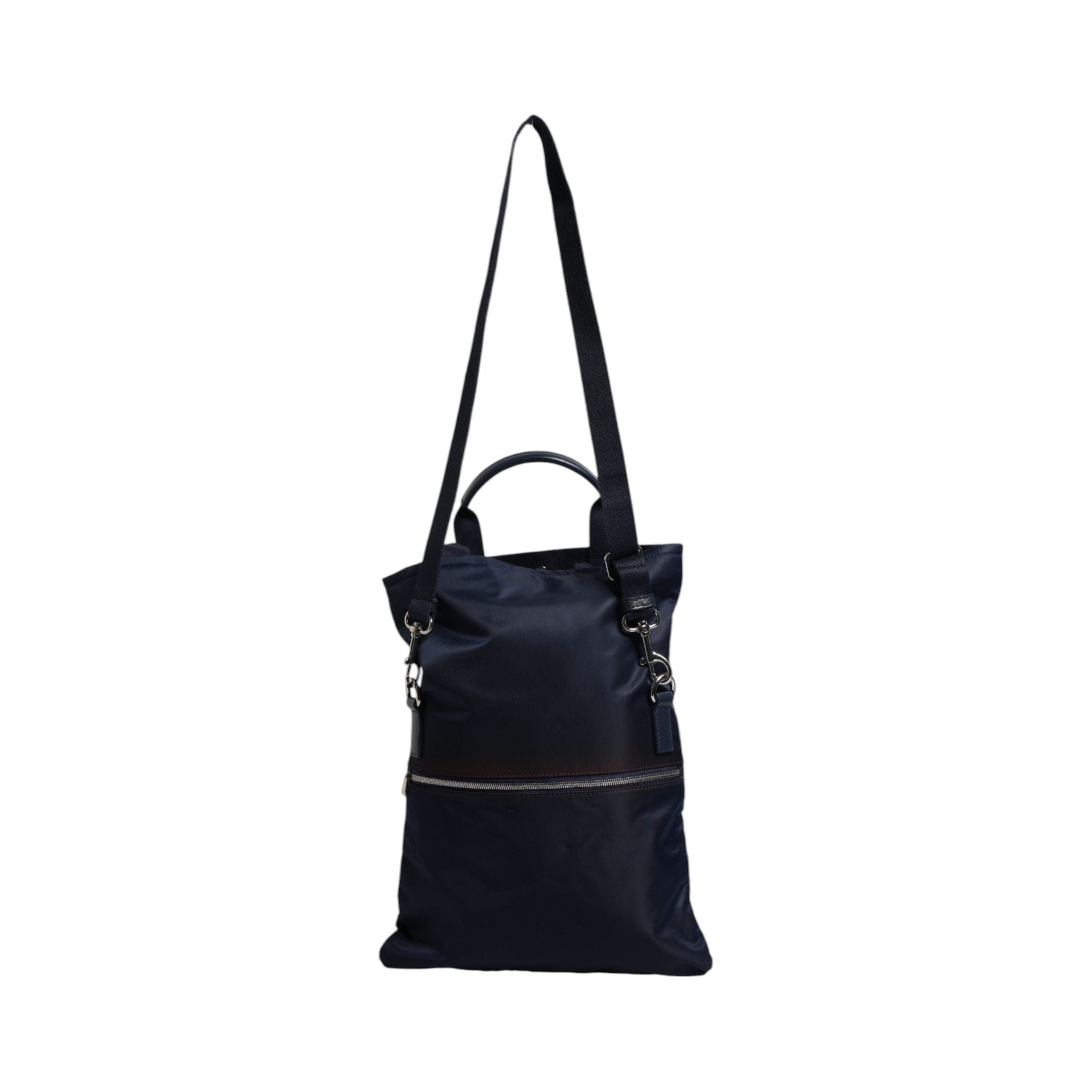 Luxour, Dolce & Gabbana Dark Blue Nylon Shoulder Baby Tote Diaper Bag, 