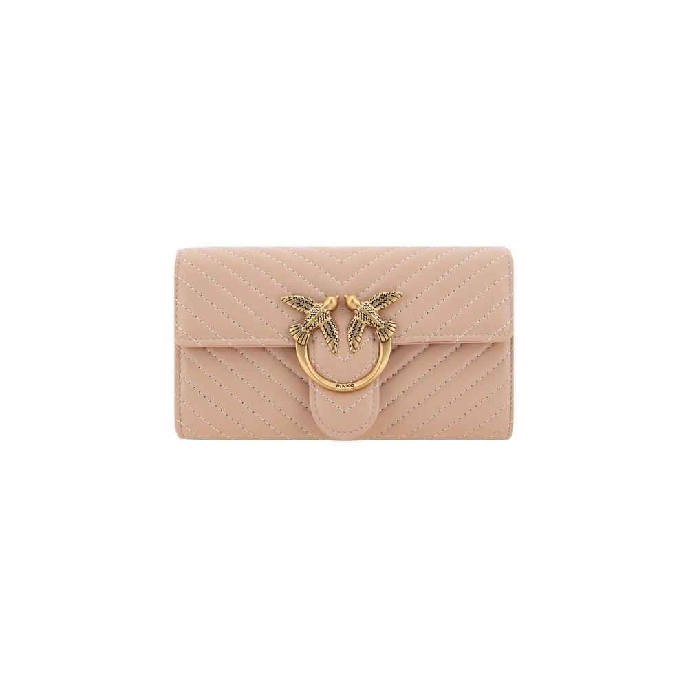 Luxour, PINKO Love One Shoulder Wallet, 