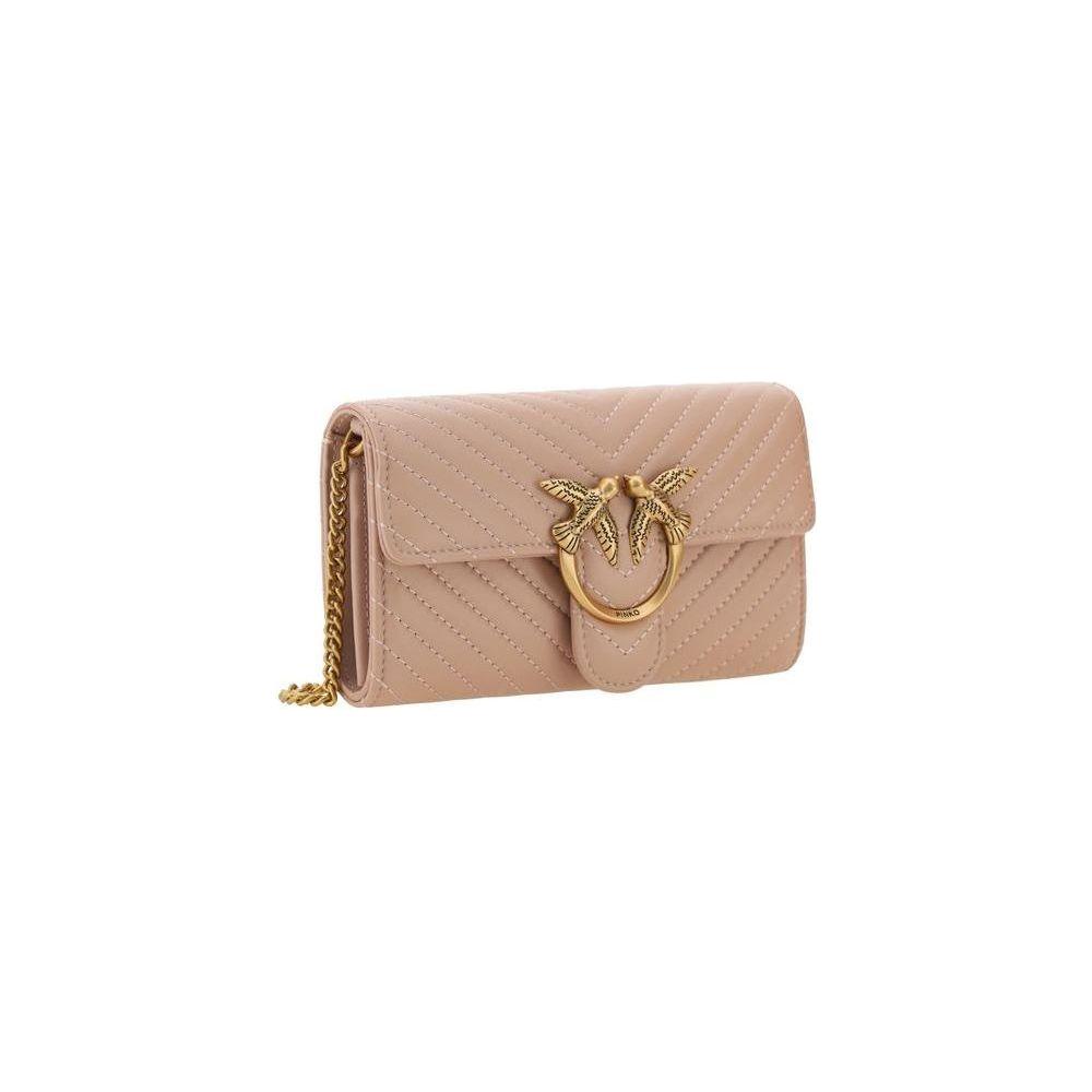 Luxour, PINKO Love One Shoulder Wallet, 