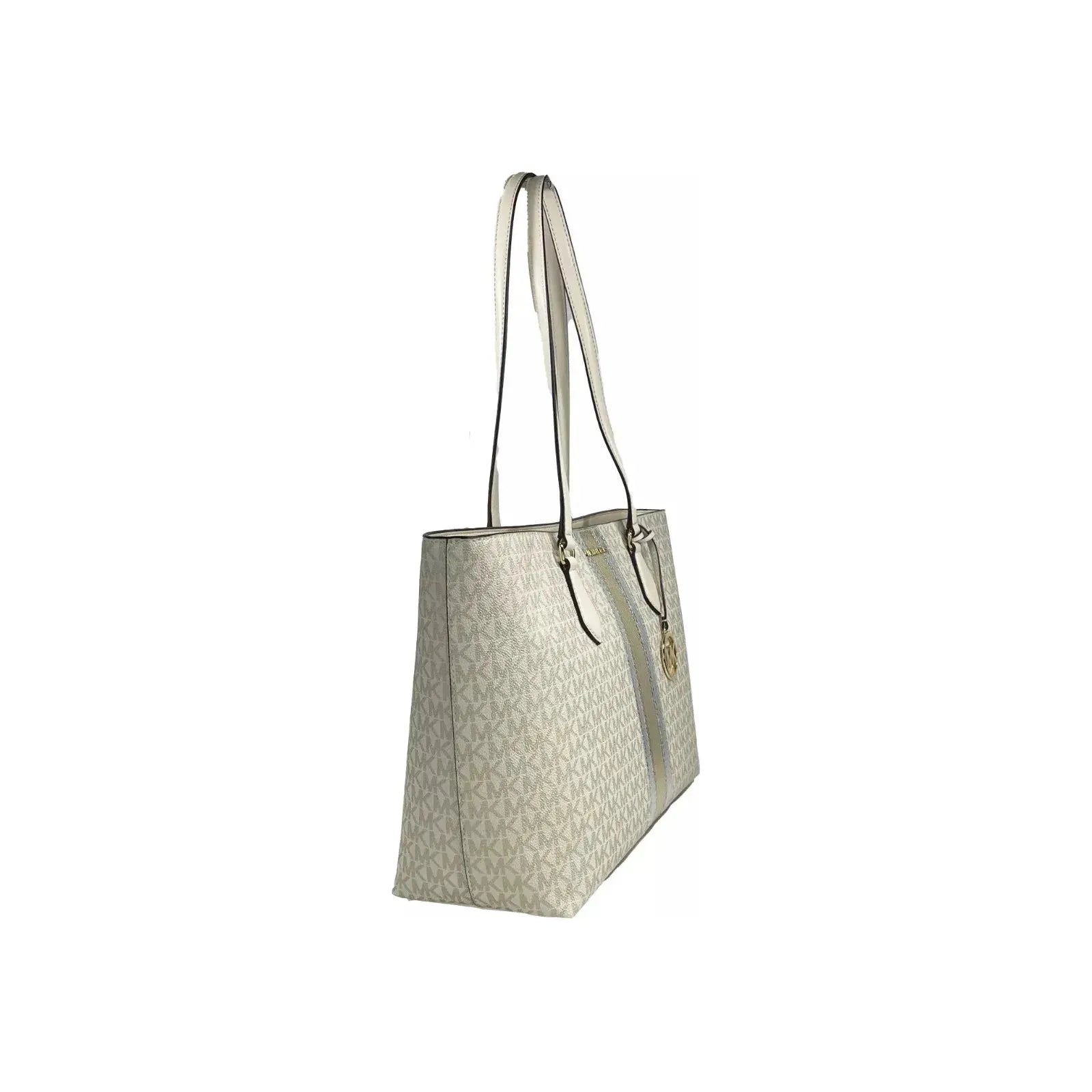 Luxour, Michael Kors Sheila Large Tote Purse Bag Pale Gold, 