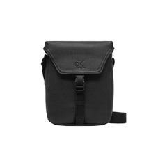 Luxour, Calvin Klein Black Polyethylene Messenger Bag, 