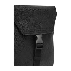 Luxour, Calvin Klein Black Polyethylene Messenger Bag, 