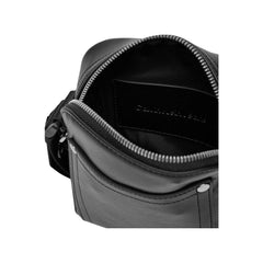 Luxour, Calvin Klein Jeans Black Polyethylene Messenger Bag, 