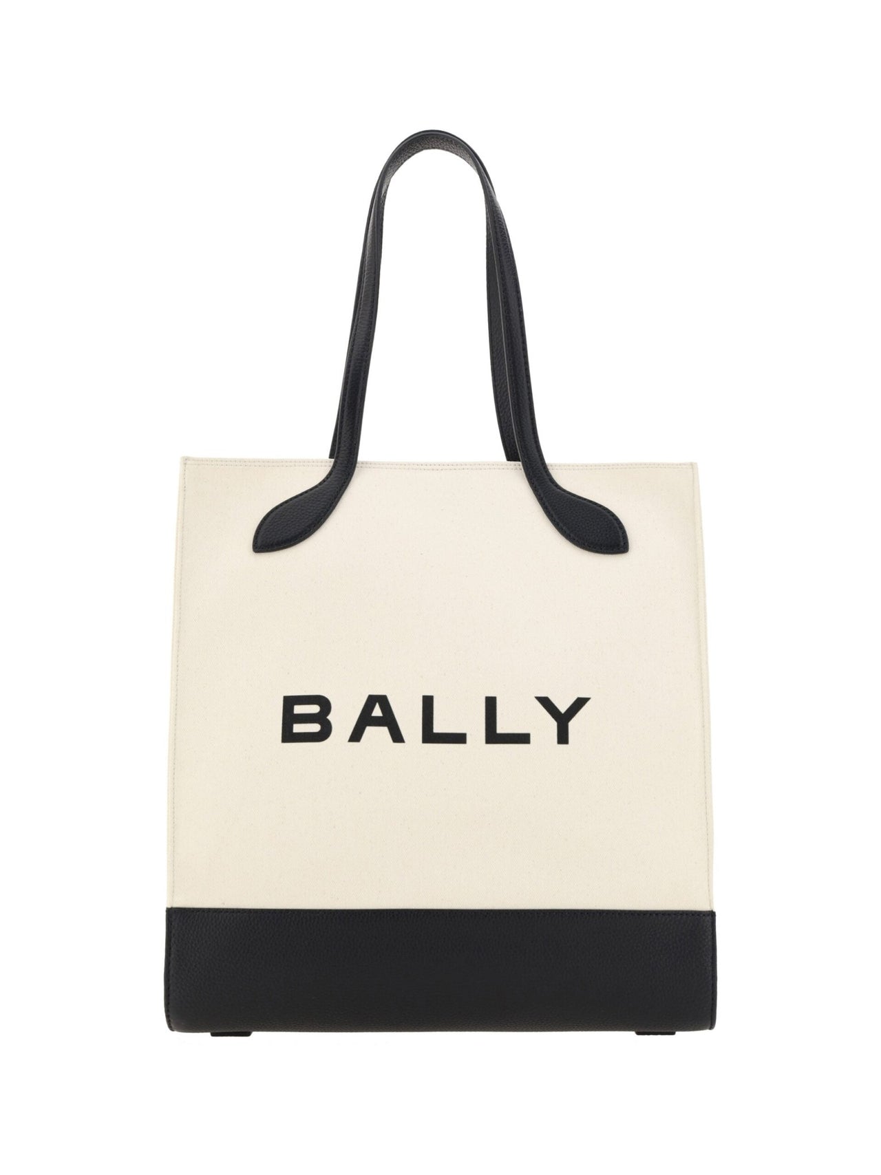 Luxour, Bally - Canvas Beige Tote Bag, 